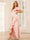 Sheath/Column V-Neck Asymmetrical Bridesmaid Dresses with Ruffles