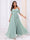 A-Line/Princess Spaghetti Straps Long Bridesmaid Dresses with Split Side