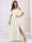 A-Line/Princess Spaghetti Straps Long Bridesmaid Dresses with Split Side