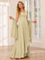 A-Line/Princess V-Neck Asymmetrical Bridesmaid Dresses with Ruffles