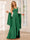A-Line/Princess V-Neck Asymmetrical Bridesmaid Dresses with Ruffles
