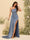 Sheath/Column One-Shoulder Long Formal Dresses with Split Side & Ruched