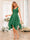 A-Line/Princess V-Neck Short Wedding Party Dresses with Appliques