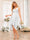 A-Line/Princess V-Neck Short Wedding Party Dresses with Appliques