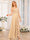 A-Line/Princess One-Shoulder Long Wedding Party Dresses with Split Side