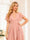 A-Line/Princess V-Neck Short Wedding Party Dresses with Ruffles