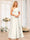 A-Line/Princess One-Shoulder Long Wedding Party Dresses with Split Side