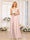 A-Line/Princess One-Shoulder Long Wedding Party Dresses with Split Side