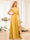 A-Line/Princess One-Shoulder Long Wedding Party Dresses with Split Side