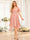 A-Line/Princess V-Neck Short Wedding Party Dresses with Ruffles
