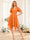 A-Line/Princess V-Neck Short Wedding Party Dresses with Ruffles
