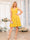 A-Line/Princess V-Neck Short Wedding Party Dresses with Ruffles