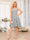 A-Line/Princess V-Neck Short Wedding Party Dresses with Ruffles