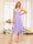 A-Line/Princess One-Shoulder Short Wedding Party Dresses with Appliques