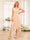 A-Line/Princess One-Shoulder Short Wedding Party Dresses with Appliques