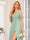 A-Line/Princess Spaghetti Straps Long Wedding Party Dresses with Split Side & Pockets