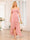 A-Line/Princess Spaghetti Straps Long Wedding Party Dresses with Ruffles