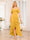 A-Line/Princess Spaghetti Straps Long Wedding Party Dresses with Ruffles