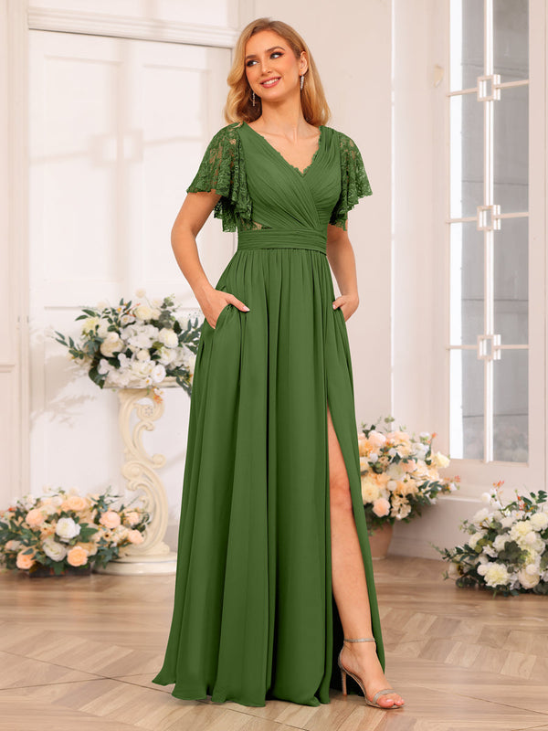 olive green short bridesmaid dresses TDY Forest Green Maxi / Short Bridesmaid Convertible Dress Infinity Dress Multiway Dress Wrap Dress Long Cocktail Gown (Regular & Plus Size)