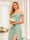 A-Line/Princess Spaghetti Straps Long Wedding Party Dresses with Split Side