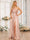 A-Line/Princess One-Shoulder Long Formal Dresses with Split Side