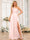 A-Line/Princess One-Shoulder Long Formal Dresses with Split Side