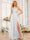 A-Line/Princess One-Shoulder Long Formal Dresses with Split Side