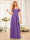 A-Line/Princess Spaghetti Straps Long Wedding Party Dresses with Ruched