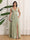 A-Line/Princess V-Neck Long Wedding Party Dresses with Split Side & Pockets
